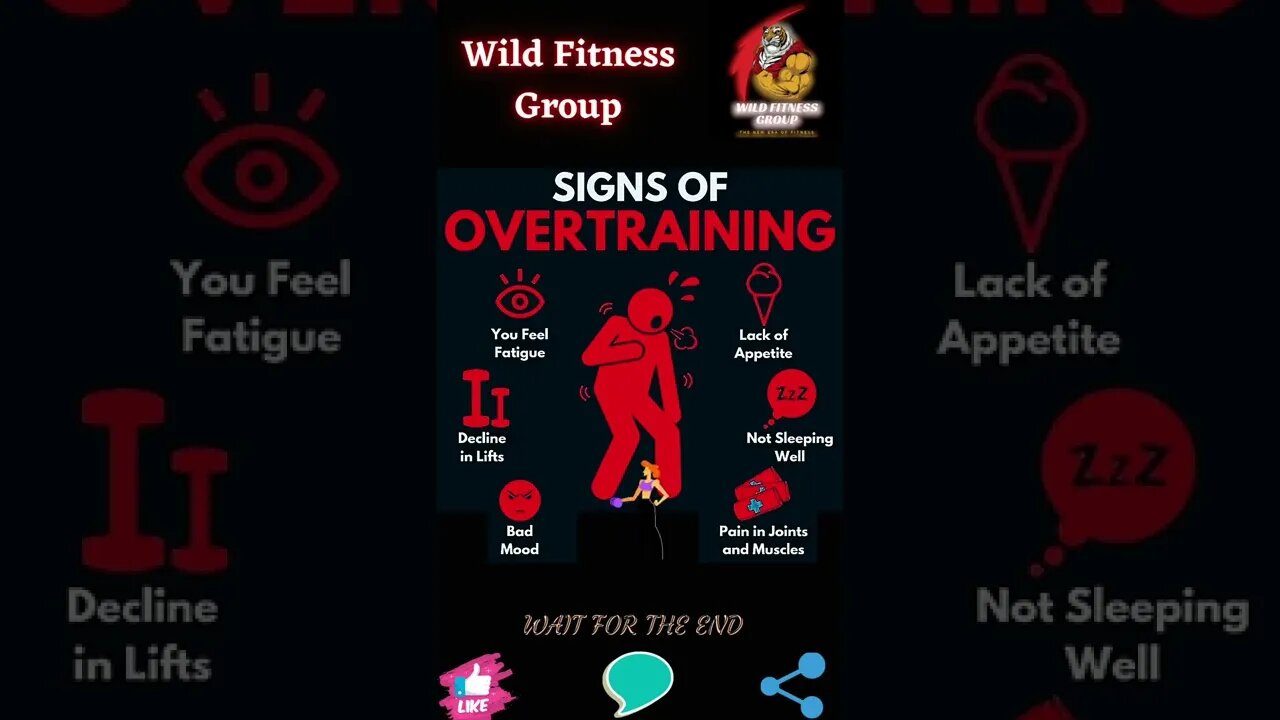 🔥What are the signs of overtraining🔥#shorts🔥#wildfitnessgroup🔥15 October 2022🔥