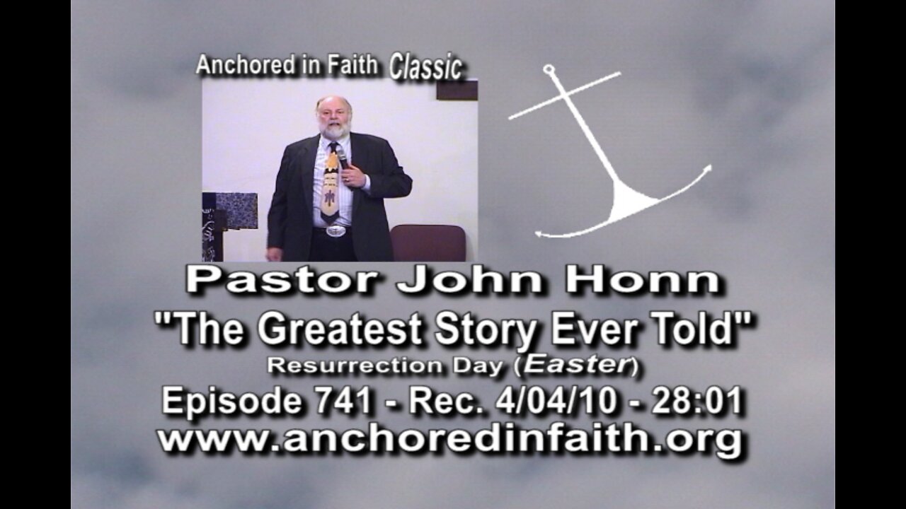 #741 AIFGC – John Honn - “The Greatest Story Ever Told”