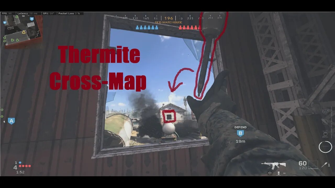 Thermite Cross-Map (GAMER THROW)