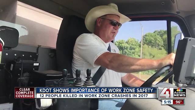 Slow down, move over for construction crews