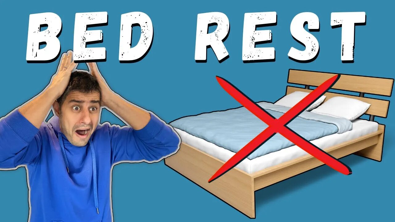 STOP Complete Bed Rest with Lower Back Pain