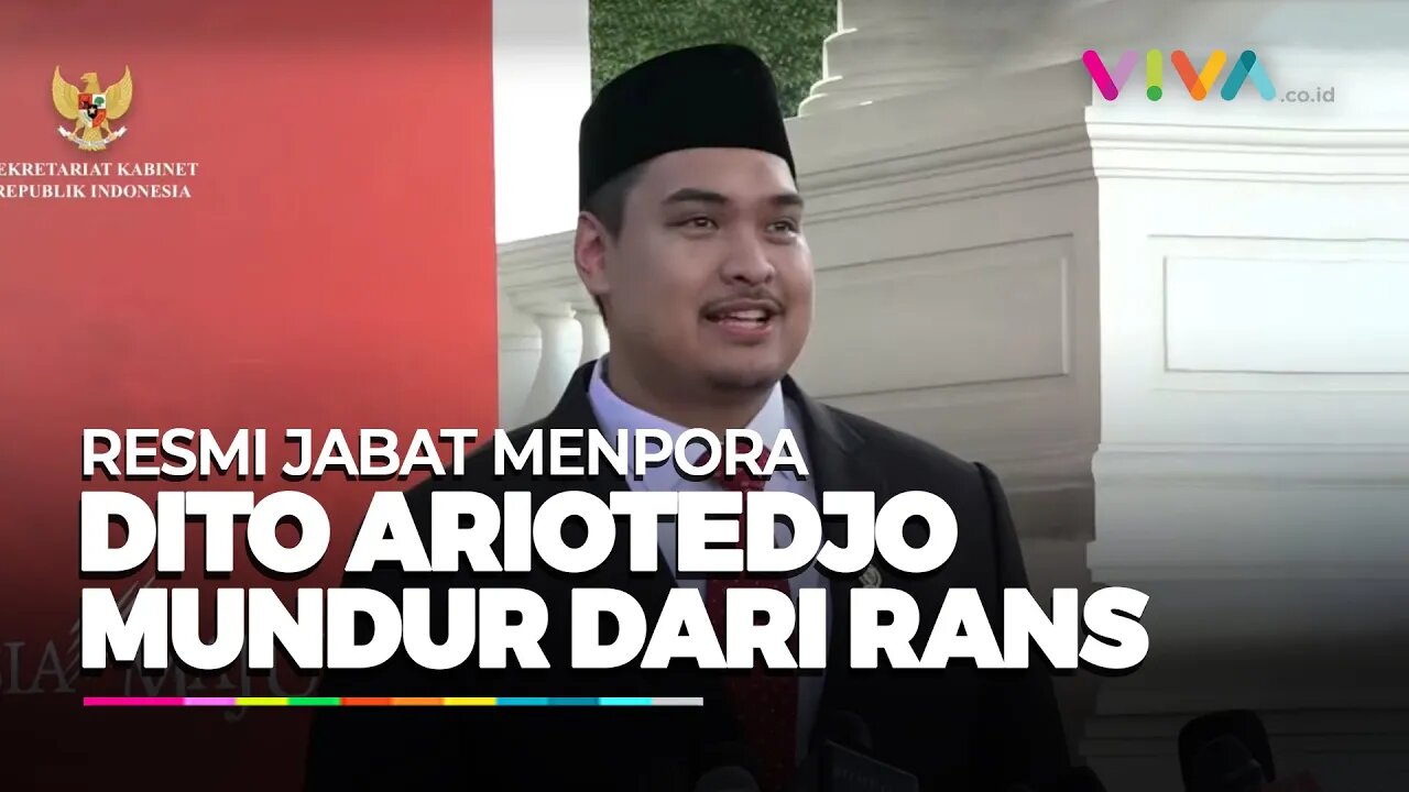 Jadi Menteri Termuda, Dito Ariotedjo Angkat Kaki dari RANS