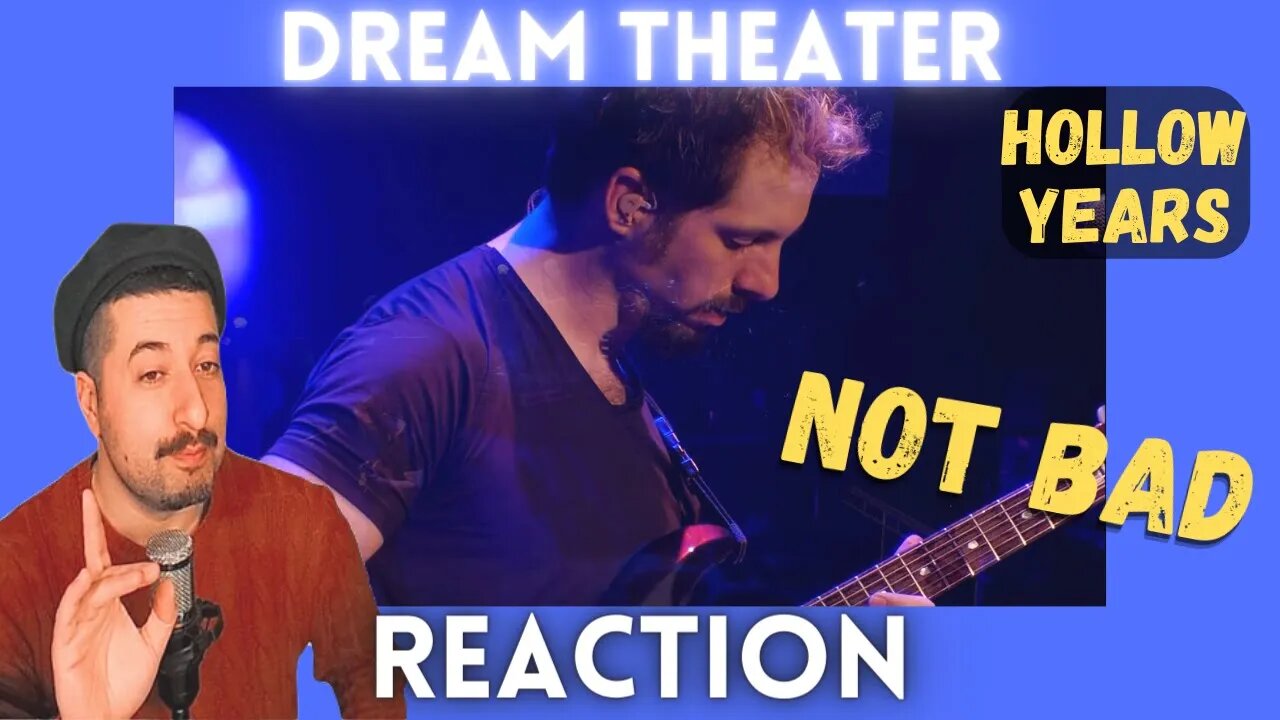 NOT BAD - Dream Theater - Hollow Years (Live at Budokan, 2004) Reaction