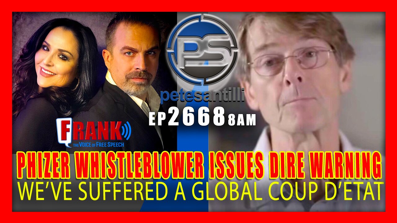 EP 2668-8AM Pfizer Scientist & Vaccine Whistleblower Issues Dark Warning of Mass ‘Depopulation’