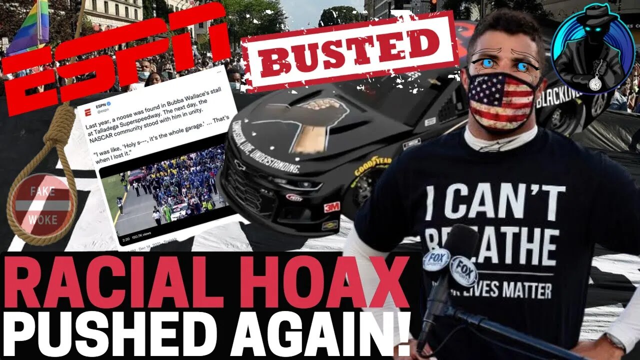 Epic Fail! ESPN DEMOLISHED For Trying To Push FAKE Bubba Wallace "Noose" Story Again!