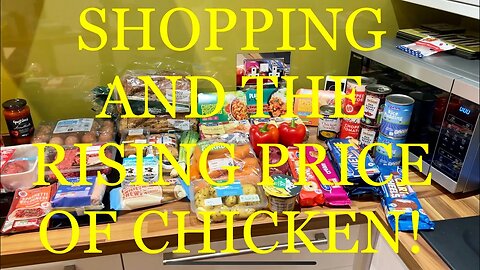 Prepping - Shopping and a message from my Butcher, Stock up on Chicken now!