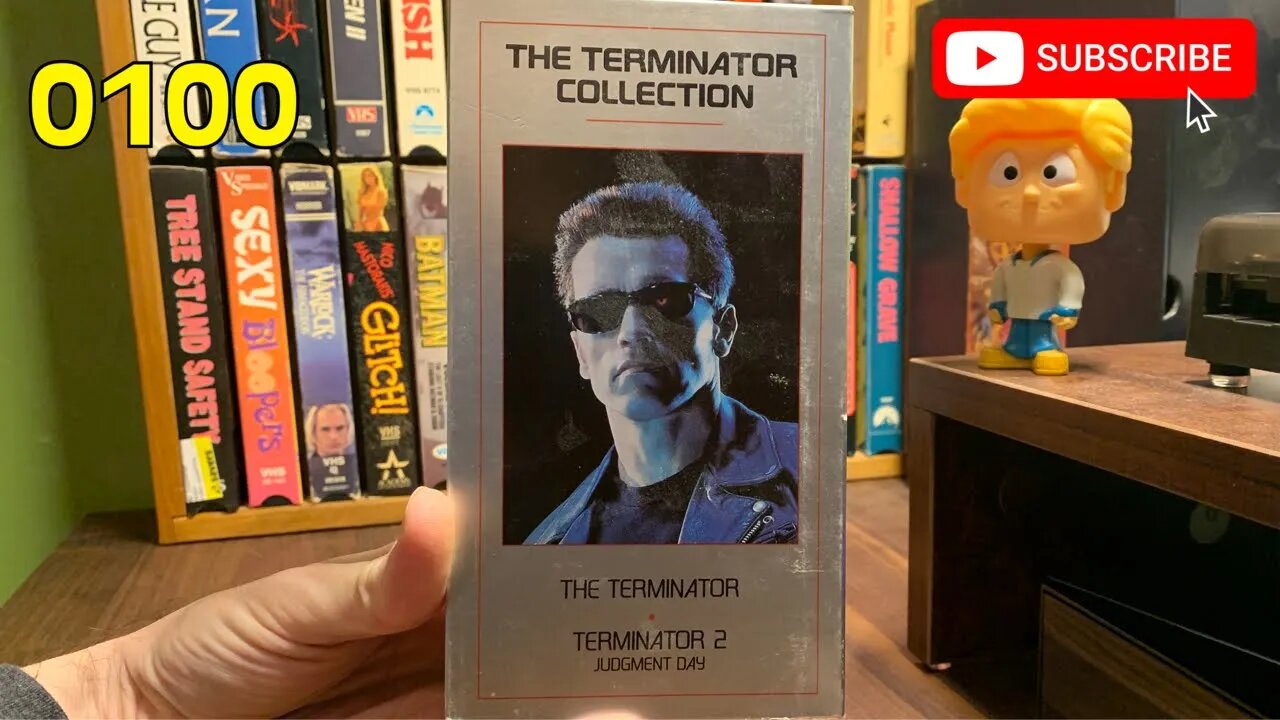 [0100] THE TERMINATOR COLLECTION (1992) VHS [INSPECT] [#theterminator #terminator2 #theterminatorVHS