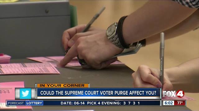 How the supreme court voter purge affects you