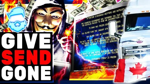 Breaking: Trucker Convoy Donations HACKED & Journalists Spreading Donor Information! GiveSendGo Mess