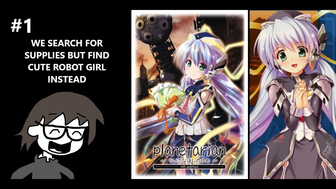 planetarian HD - The World is Dead But We Discover A Robot Girl That's Cheery P.1