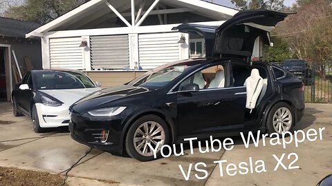 Two Teslas One Week...How to wrap a Model X DIY