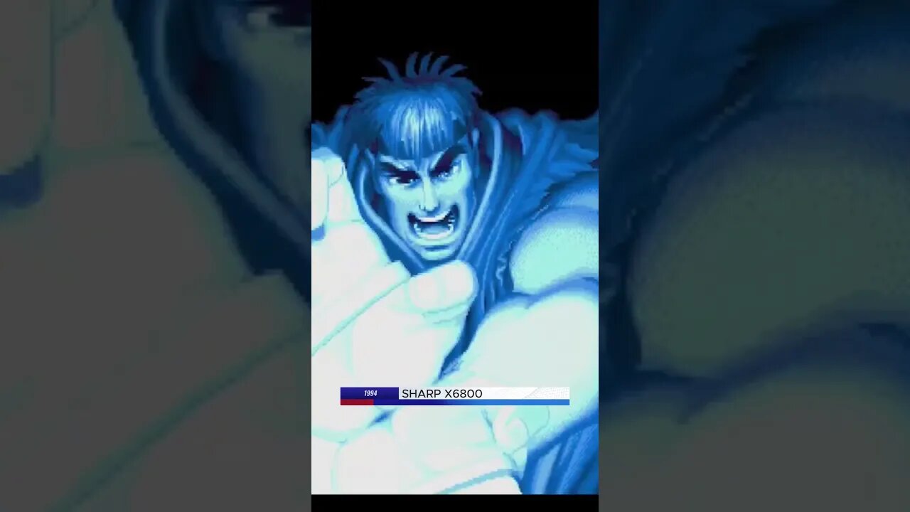 Ryu's Hadouken from Every port of SSF2 compilation #shorts