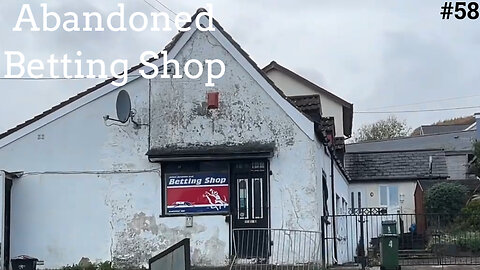 Abandoned Betting Shop |Abandoned Places UK|