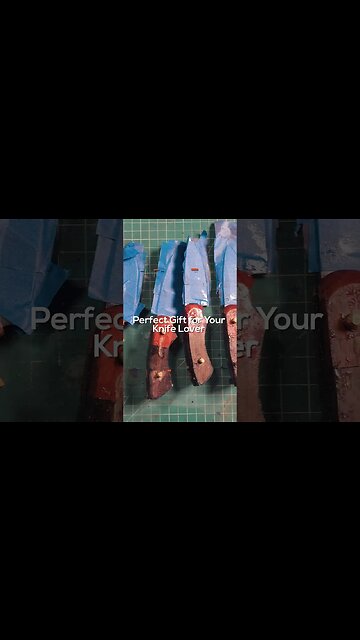 Knife making mid process