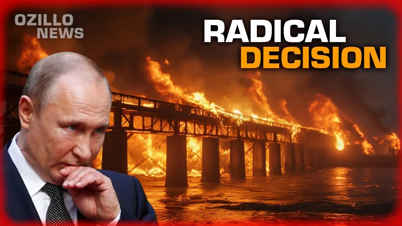 Russia Is Facing a Big Crisis! Shock Crimean Bridge Decision from Russia!