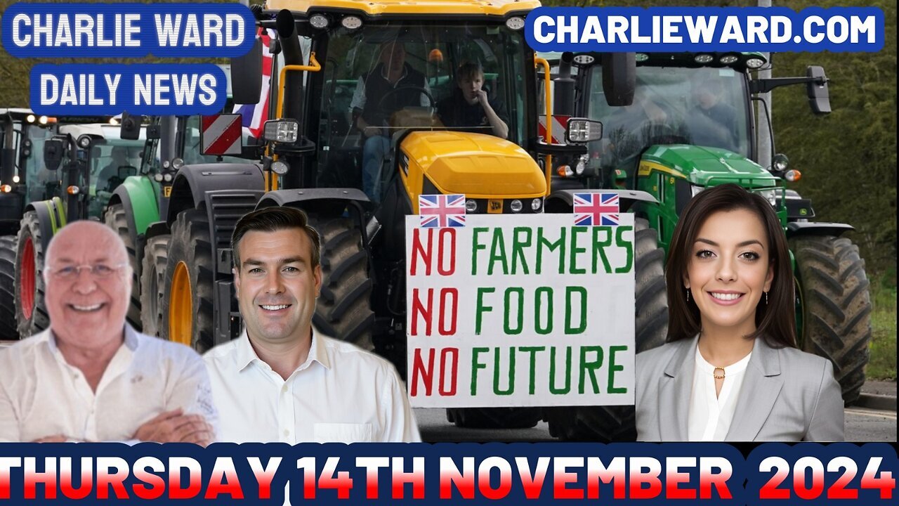 CHARLIE WARD DAILY NEWS WITH PAUL BROOKER & DREW DEMI THURSDAY 14TH NOVEMBER 2024