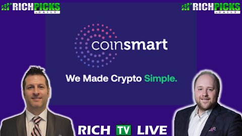 COINSMART FINANCIAL INC CEO INTERVIEW exclusively on RICH TV LIVE 📺 SUBSCRIBE 