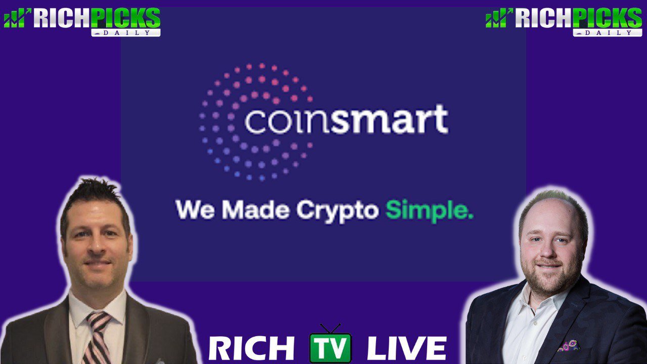 COINSMART FINANCIAL INC CEO INTERVIEW exclusively on RICH TV LIVE 📺 SUBSCRIBE