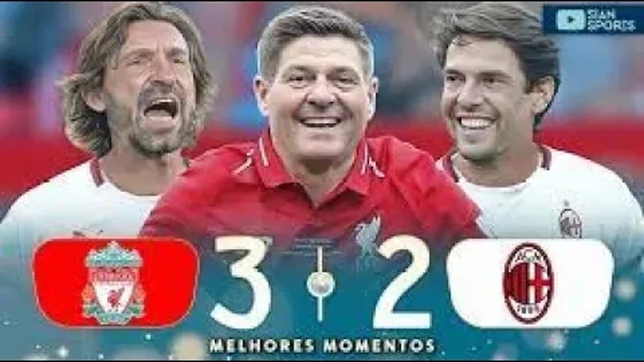 Legends met again Liverpool 3-2 AC Milan