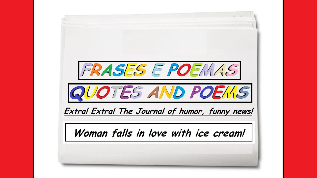 Funny news: Woman falls in love with icecream! [Quotes and Poems]