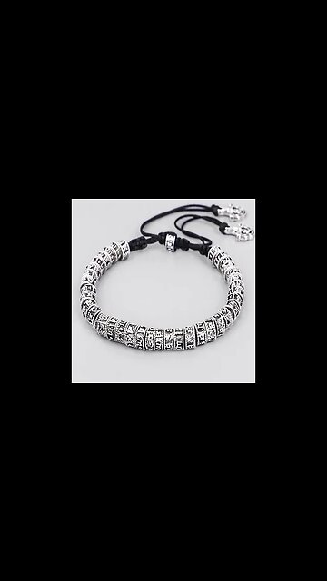 HANDMADE TIBETAN MANTRA PURITY BRACELET