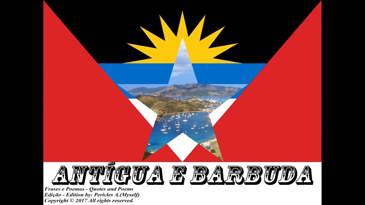 Bandeiras e fotos dos países do mundo: Antígua e Barbuda [Frases e Poemas]