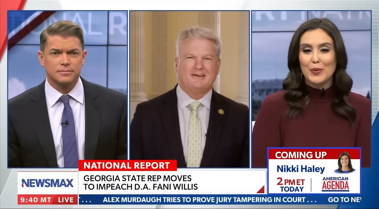 Rep. Collins On Fani Willis Scandal: “This Was Made For A Jerry Springer Episode”