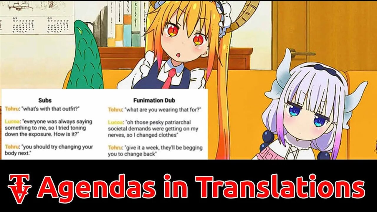 When Anime Is Translated With A Political Agenda #anime