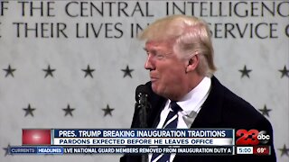 Many traditions expected to be broken on Inauguration Day