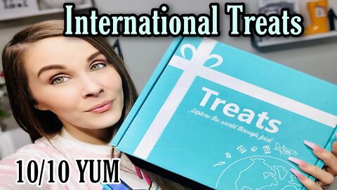 Reviewing Try Treats Subscription Box! Snacks Chosen Each Month From A Different Country!