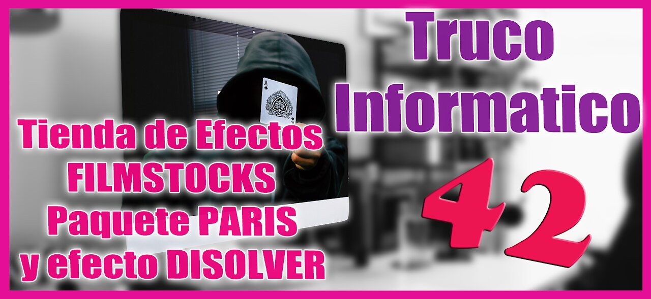 Truco 42 Lo que puedes hacer con FILMSTOCKS paquetes de 💪 EFECTOS GRATUITOS PARIS Y EFECTO DISOLVER