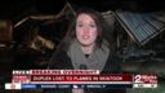 Skiatook family loses duplex to flames