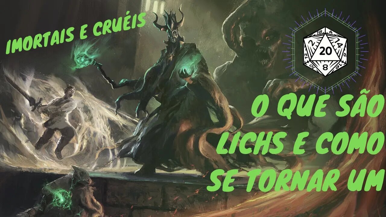 LICHS - O QUE SÃO, E COMO SE TORNAR UM DELES!