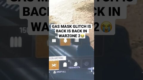 Gas mask glitch is back😈 dropping method soon👀 #shorts #warzone #callofduty