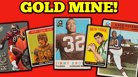 ULTRA RARE Football Cards Worth THOUSANDS of Dollars!