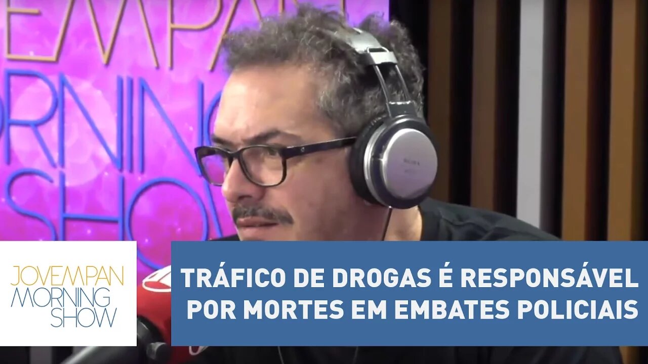 Tognolli: “tráfico de drogas é responsável por mortes em embates policiais” l Morning Show