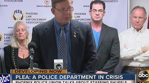 Phoenix police chief responds to restructuring