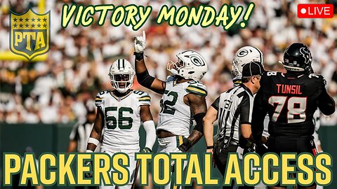 Packers Total Access Live VICTORY MONDAY! | Green Bay Packers vs Houston Texans Highlights