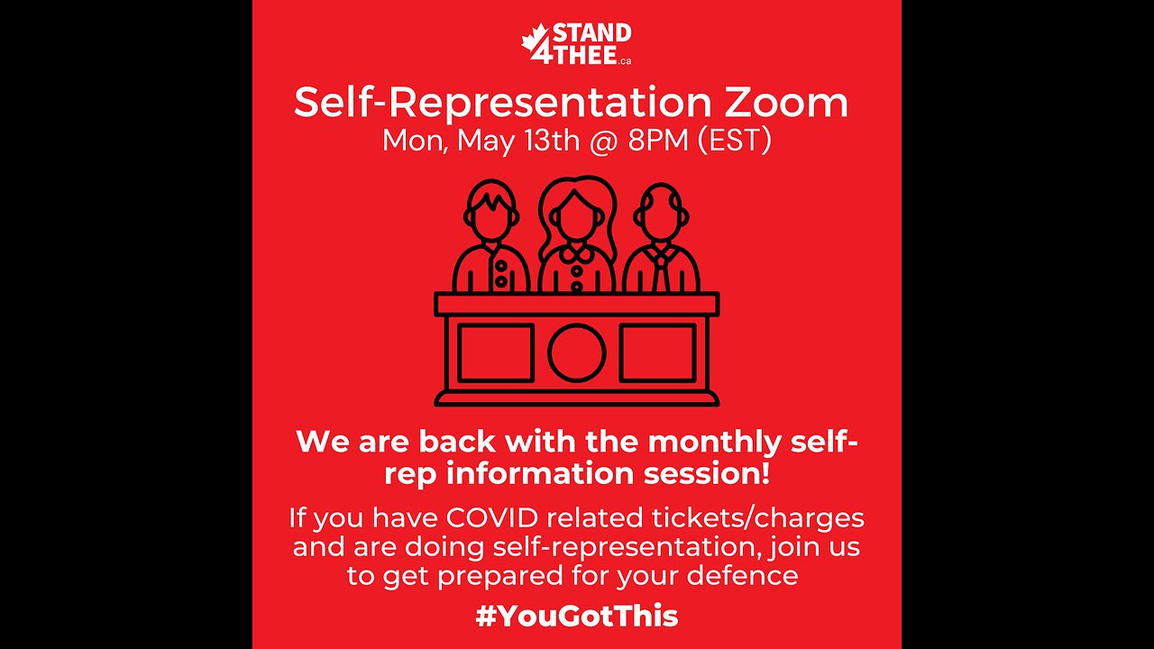 Stand4THEE Self-Rep Zoom May 13 2024