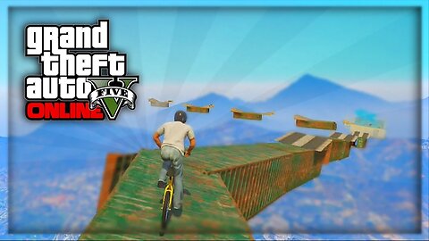 GTA 5 Funny Moments - Insane BMX Sky Race - Fails In GTA 5 Online ! (GTA 5 Funny Moments Gameplay)