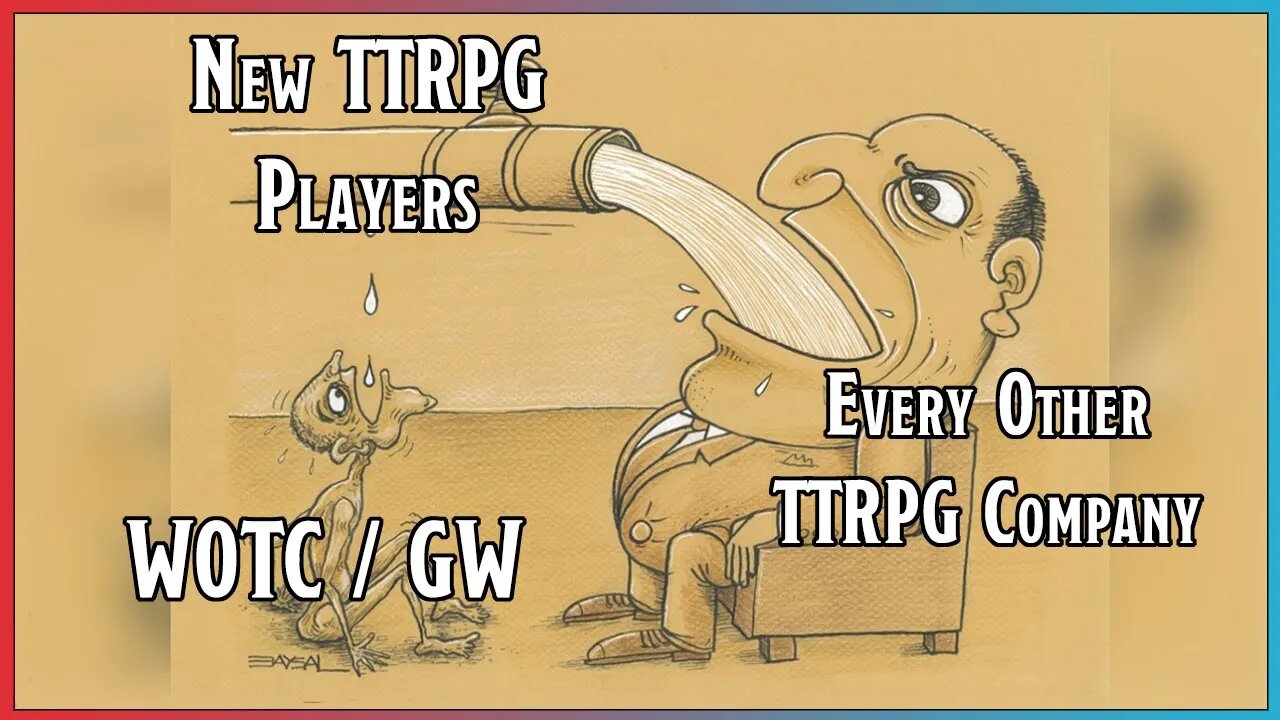 Would It Be Bad For The TTRPG Hobby For WOTC & GW To Go Bust? #ttrpg #5e #40k