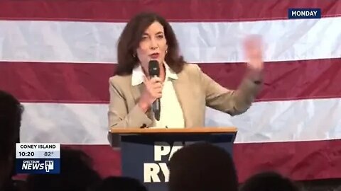 NY GOV KATHY HOCHUL ASKS TRUMP SUPPORTERS TO JUMP IN THE BUS AND LEAVE NEW YORK STATE FOR FLORIDA