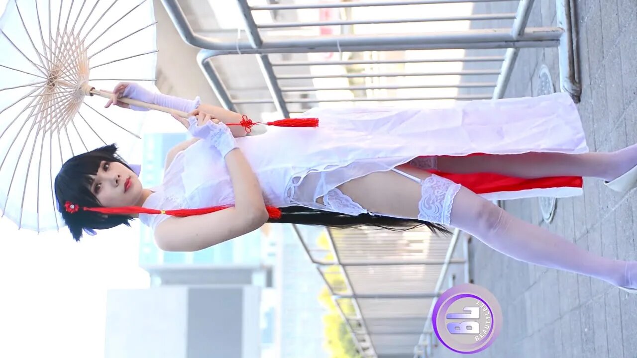 Azur Lane Chinese Qipao Dress Costume Cosplay Comiket 88 c88 コミケット コスプレ レイヤー