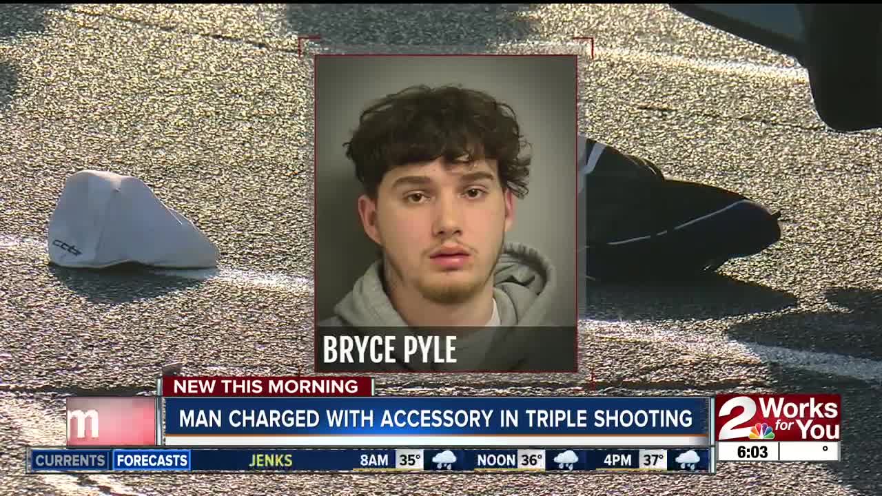 Man charged with accessory in triple shooting