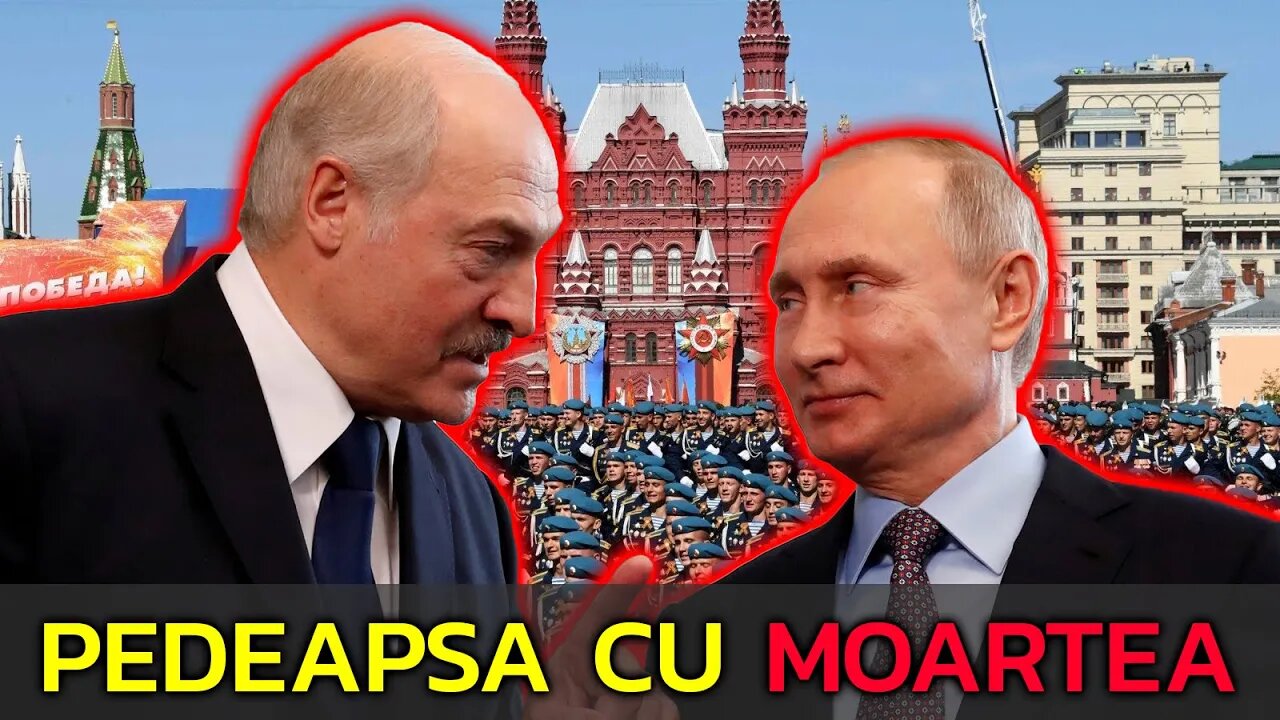 PROTESTATARII ANTI-RĂZBOI PEDEPSIȚI CU MOARTEA ÎN BELARUS