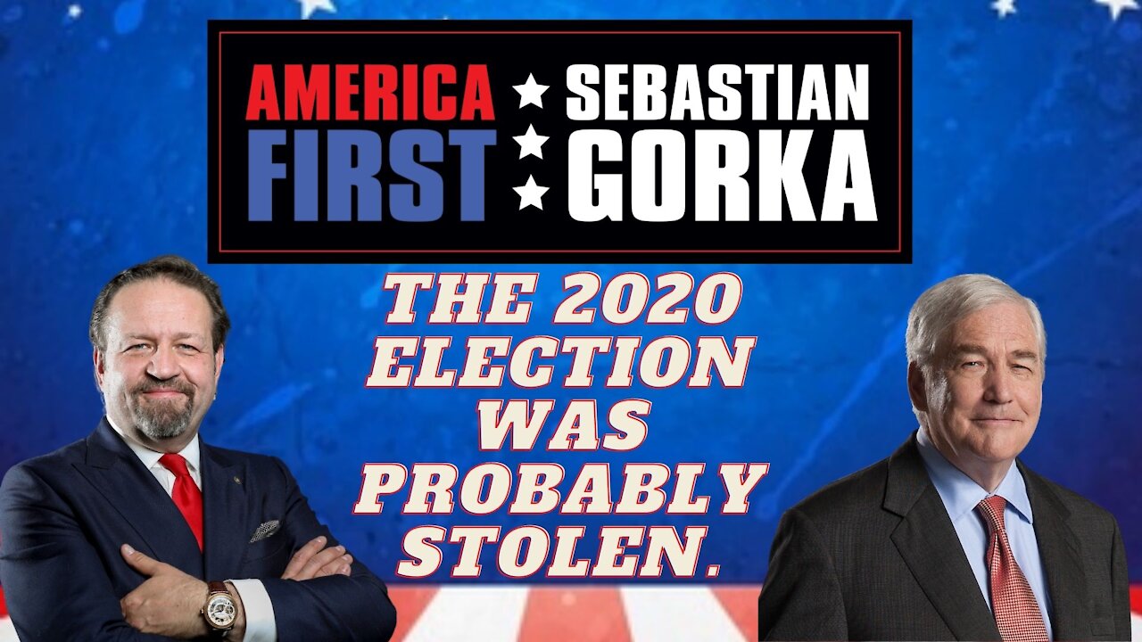 The 2020 election was probably stolen. Lord Conrad Black with Sebastian Gorka on AMERICA First