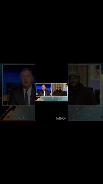 Kanye West on Piers Morgan Mocks His Accent #shorts #kanyewest #piersmorgan
