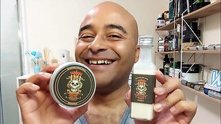 ASMR NEMO SHAVING TAMBAKU set first try, Parker Variant Razor, an INDIAN SHAVE.