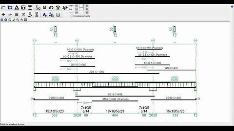 Como vencer um vão de 6m com viga de 30cm Cypecad