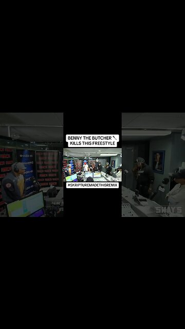 REMIX: BENNY THE BUTCHER freestyling on Sway In The Morning